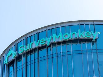 glass-fronted surveymonkey office building